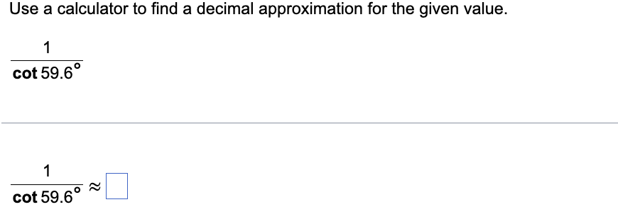 Solved Use a calculator to find a decimal approximation for | Chegg.com