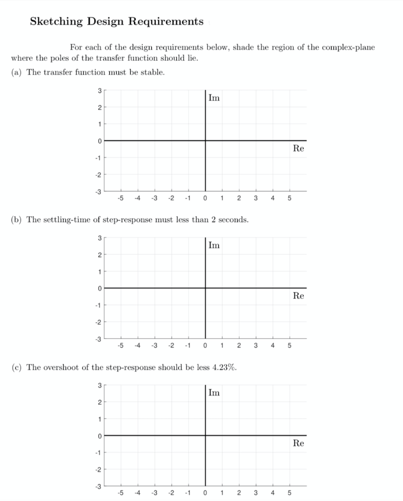 Solved Sketching Design Requirements For each of the design