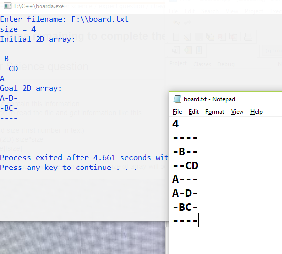Solved I have this two code contain two array(initial , | Chegg.com