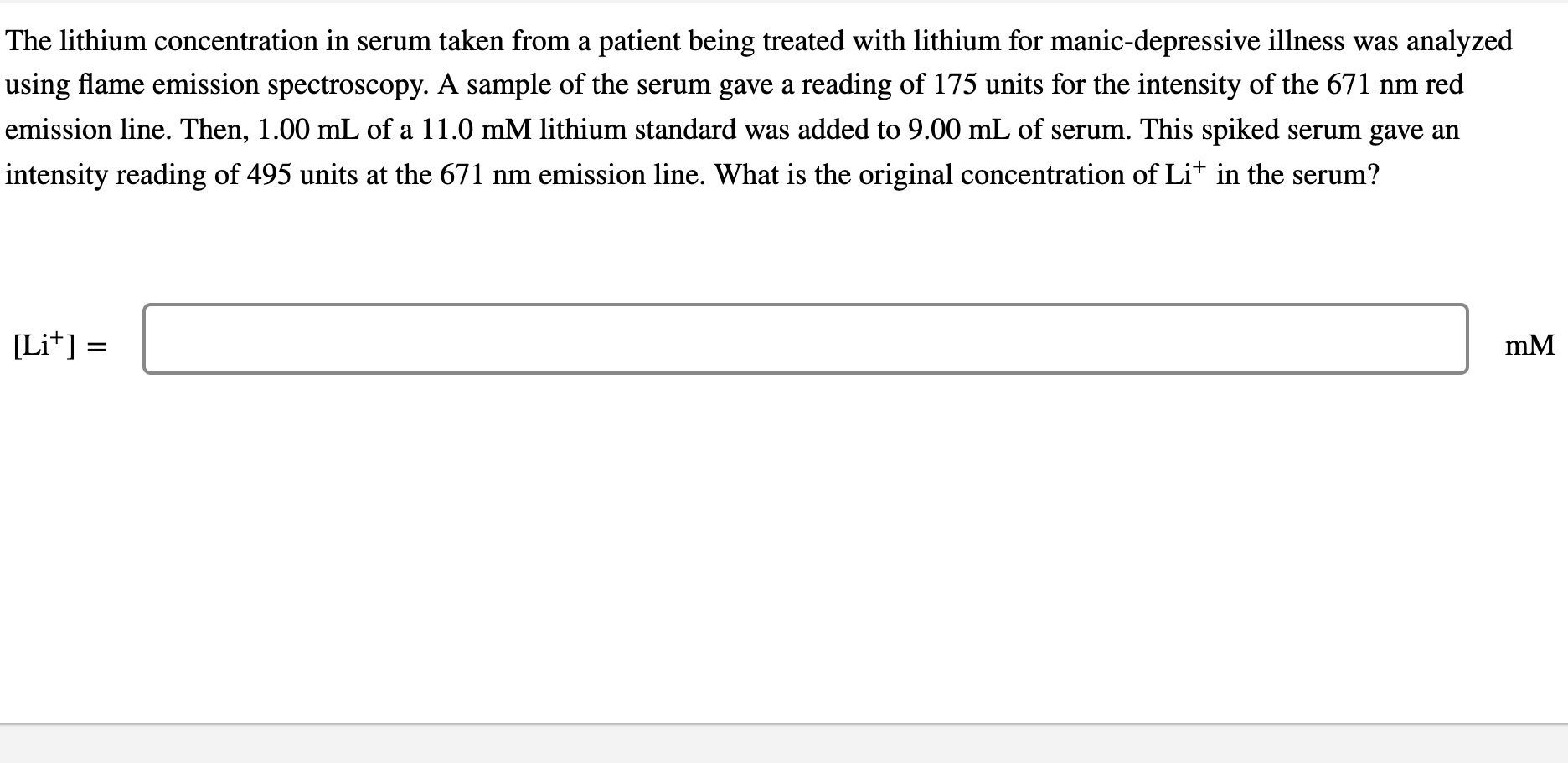 Solved A researcher was attempting to quantify the amount of | Chegg.com