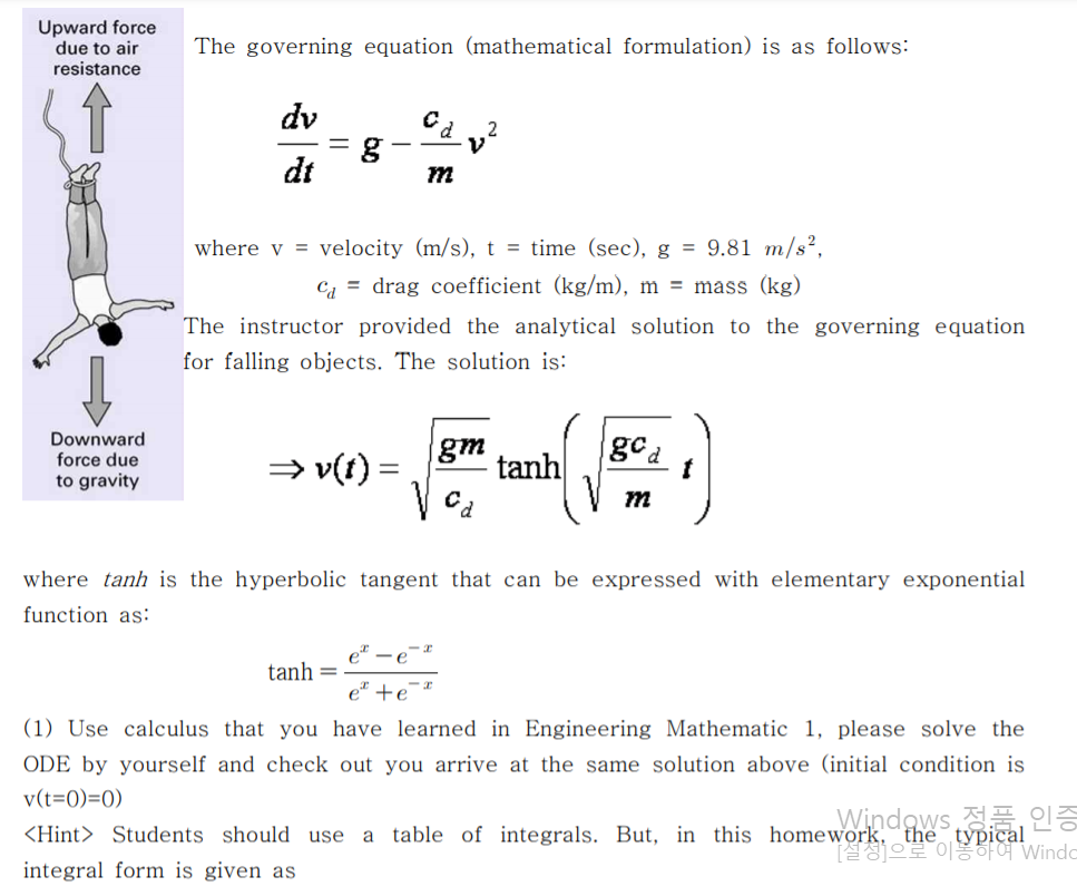 force of air resistance formula