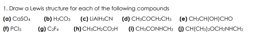 ch3conhch3 lewis structure