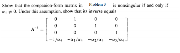 Solved Please help me understand companion form- I will | Chegg.com