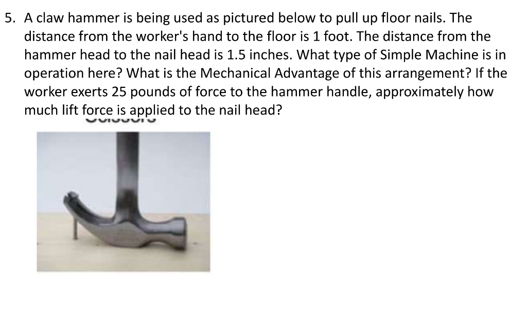 What is a claw deals hammer used for