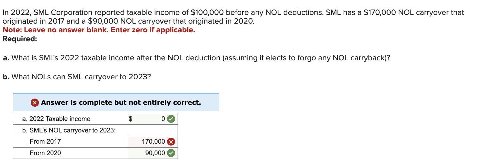 In 2022 , SML Corporation reported taxable of