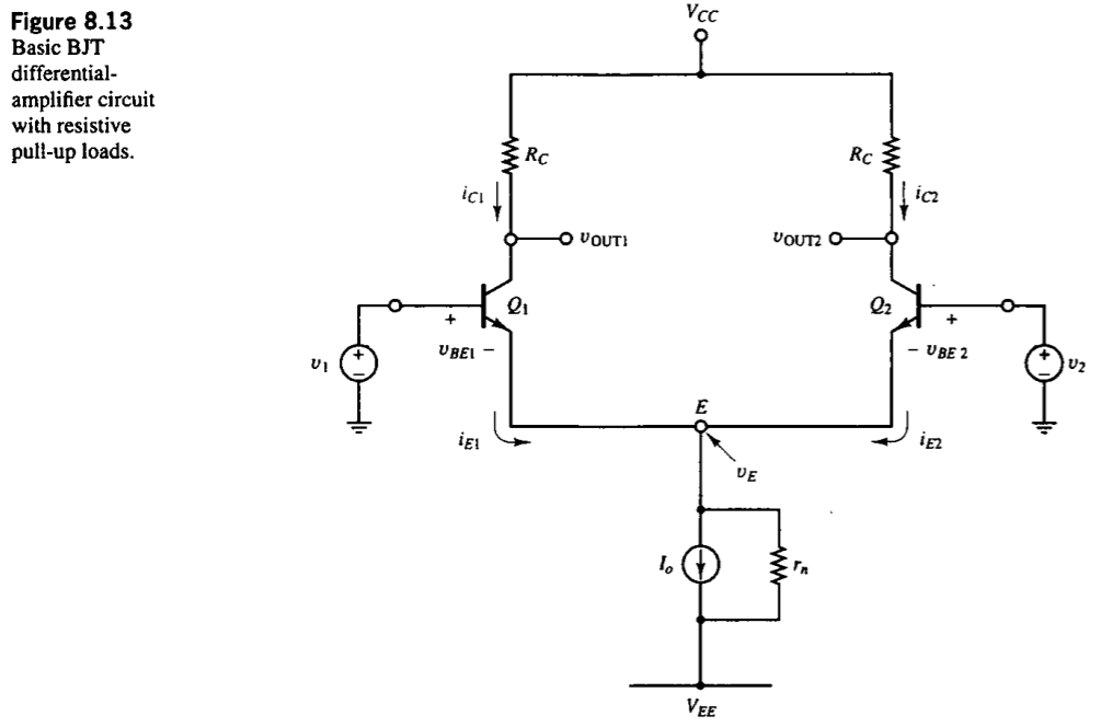 Solved 8.47 Determine the small-signal input and output | Chegg.com