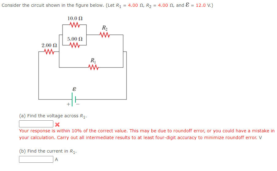 Solved Consider the circuit shown in the figure below. (Let | Chegg.com