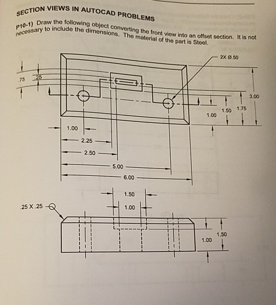 Solved On Views In Autocad Problems Draw The Following Chegg Solved On Views In Autocad Problems Draw The Following Chegg