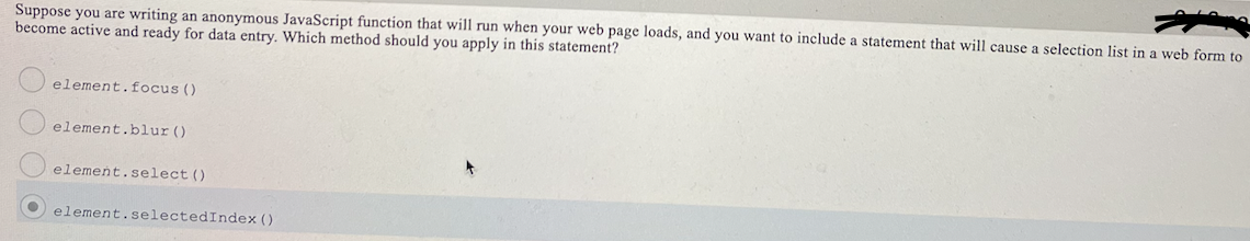 Solved Suppose you are writing an anonymous JavaScript | Chegg.com