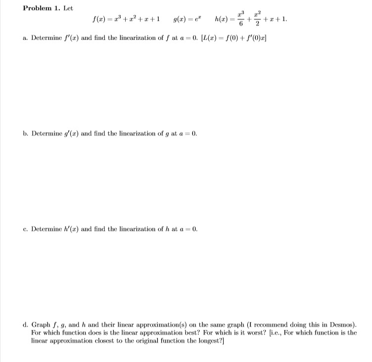 Solved Let F X X 3 X 2 X 1 G X E X H X X 3 6 X 2 2 X 1 Chegg Com