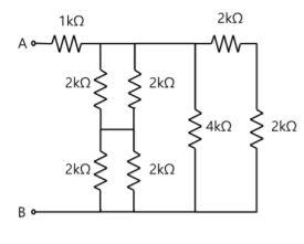 Solved Find The Resistance Between A And B Terminals In | Chegg.com