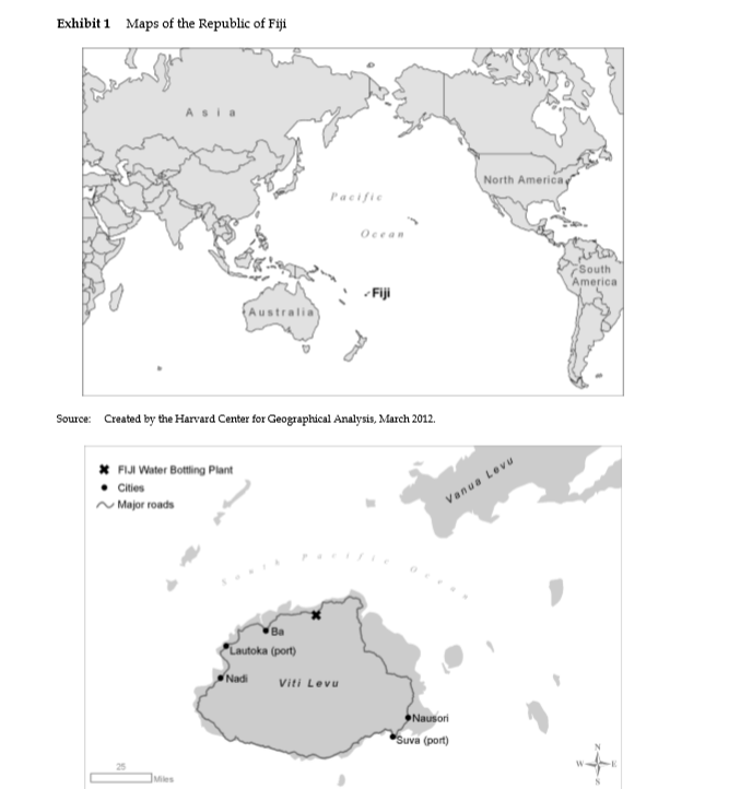 Solved What are FIJI Water's Sources of power? What are the