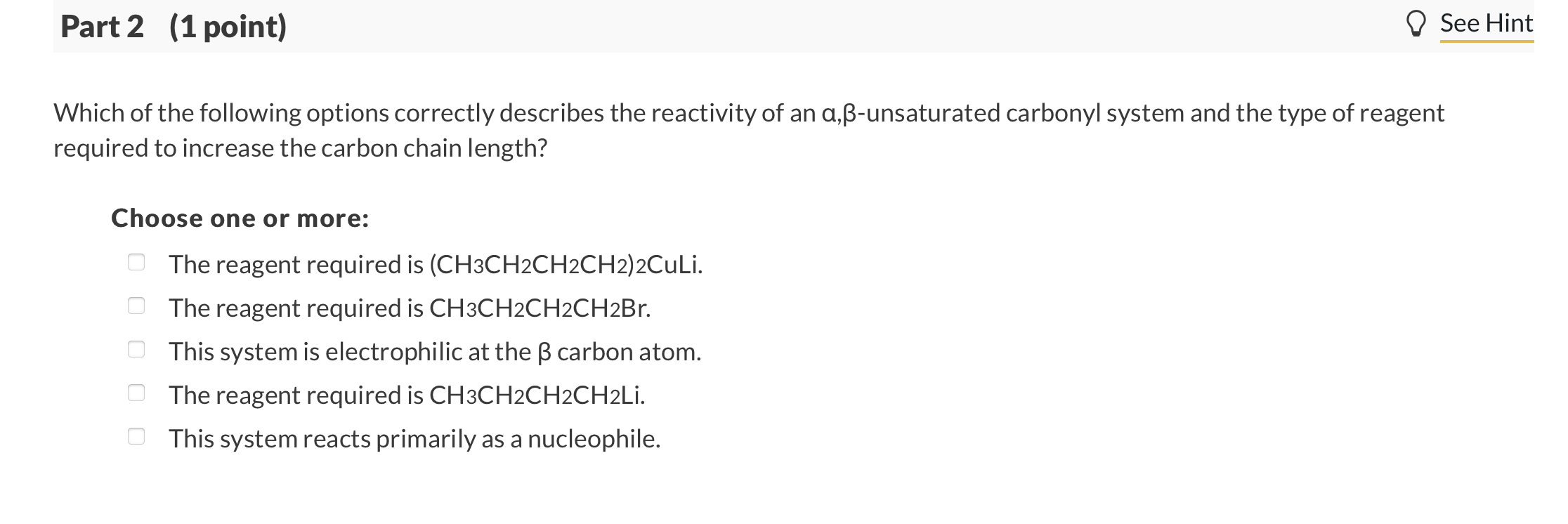 Solved 13 Question (3 points) [d See page 1026 Sometimes an | Chegg.com