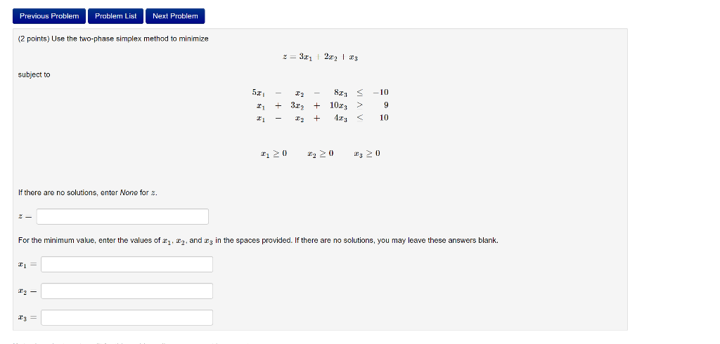Solved Previous Problem Problem List Next Problem (2 points) | Chegg.com