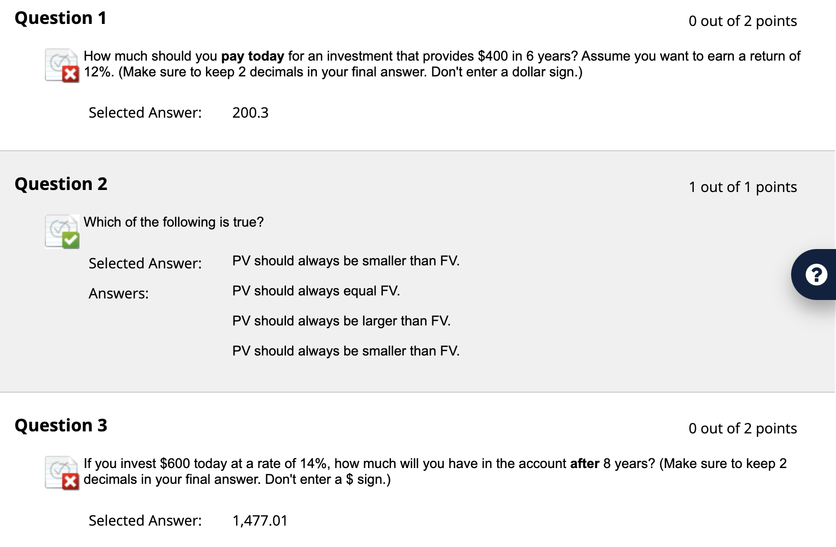 Solved How much should you pay today for an investment that