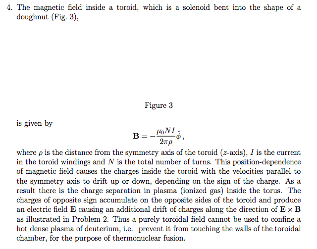 Solved 4. The magnetic field inside a toroid, which is a | Chegg.com