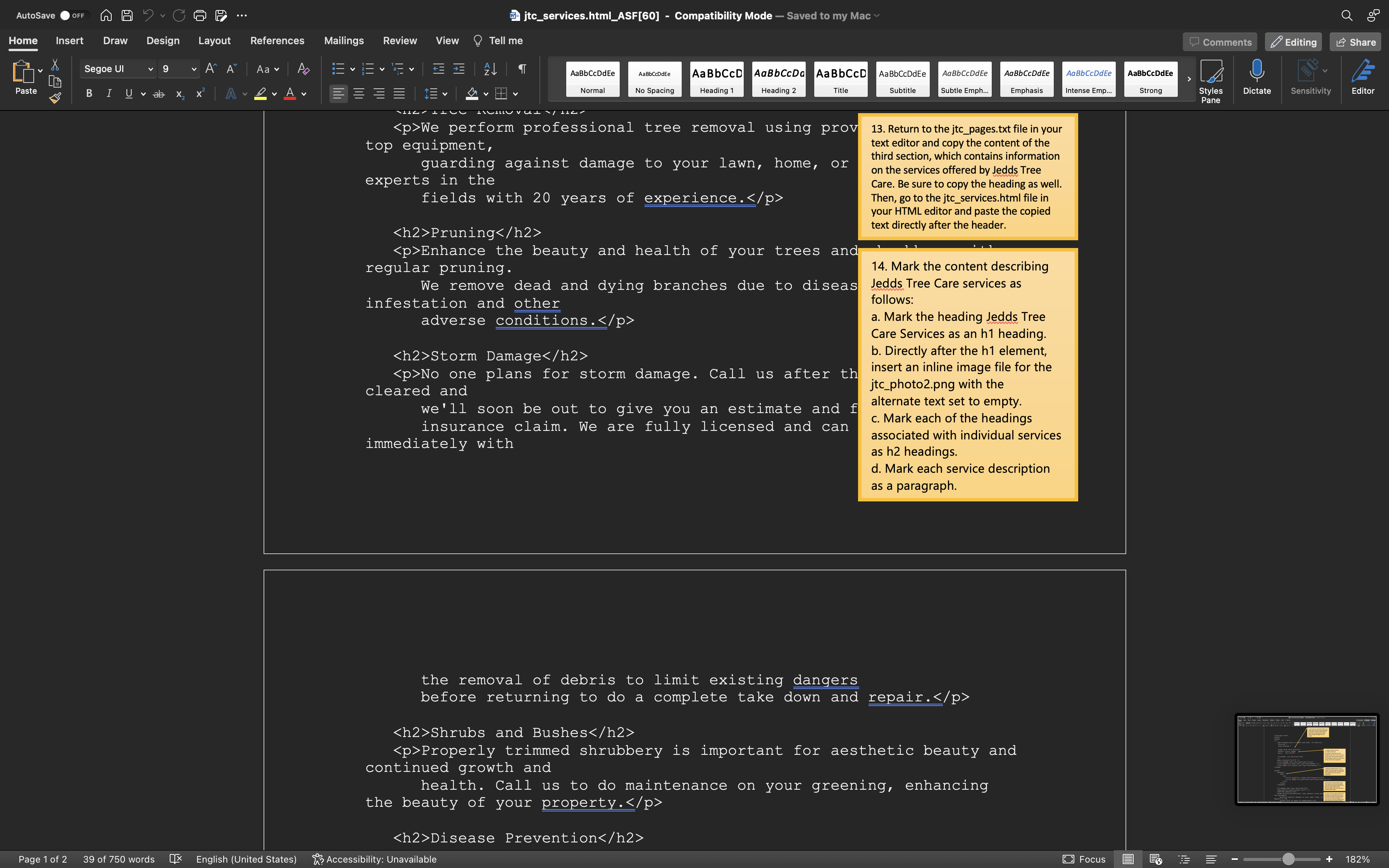 I will provide my code for my web development course. | Chegg.com
