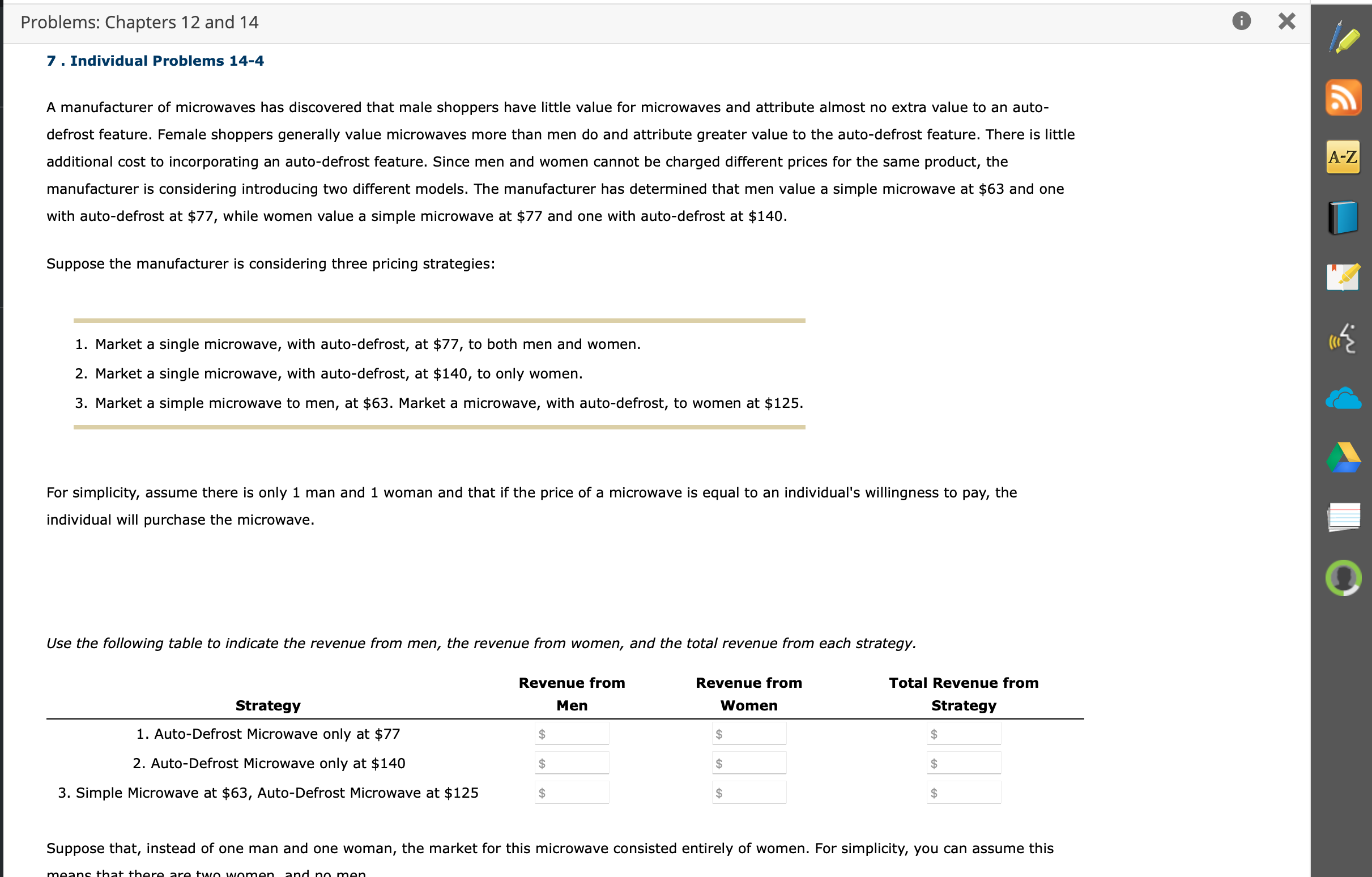 Solved A manufacturer of microwaves has discovered that male