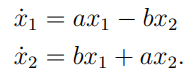Solved Given the linear system Derive the polar equations r2 | Chegg.com