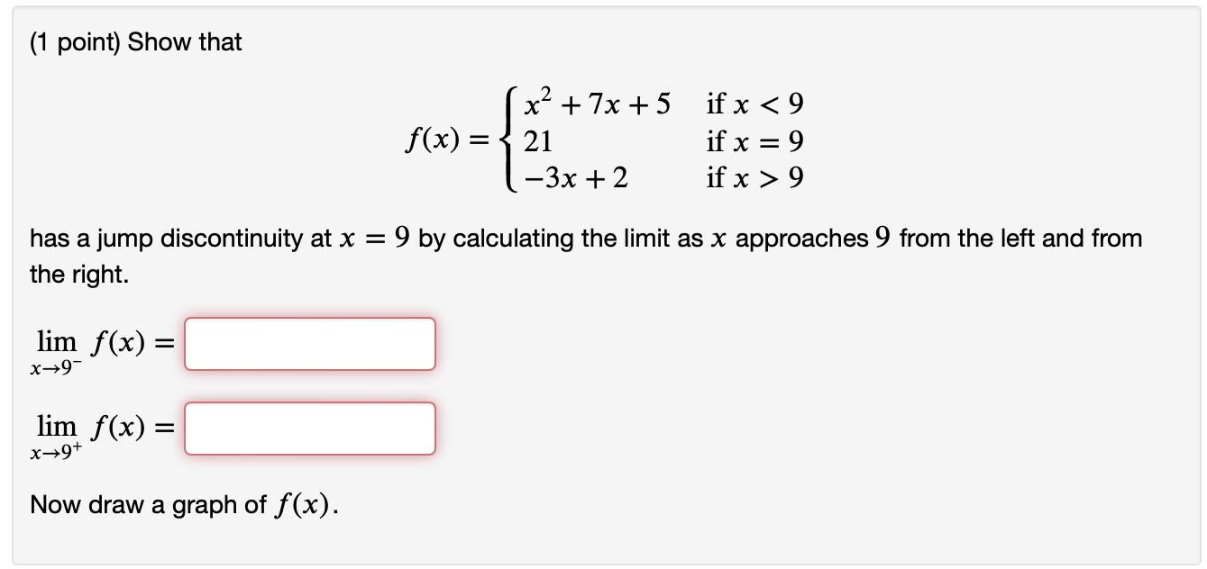 solved-1-point-show-that-f-x-x-7x-5-if-x