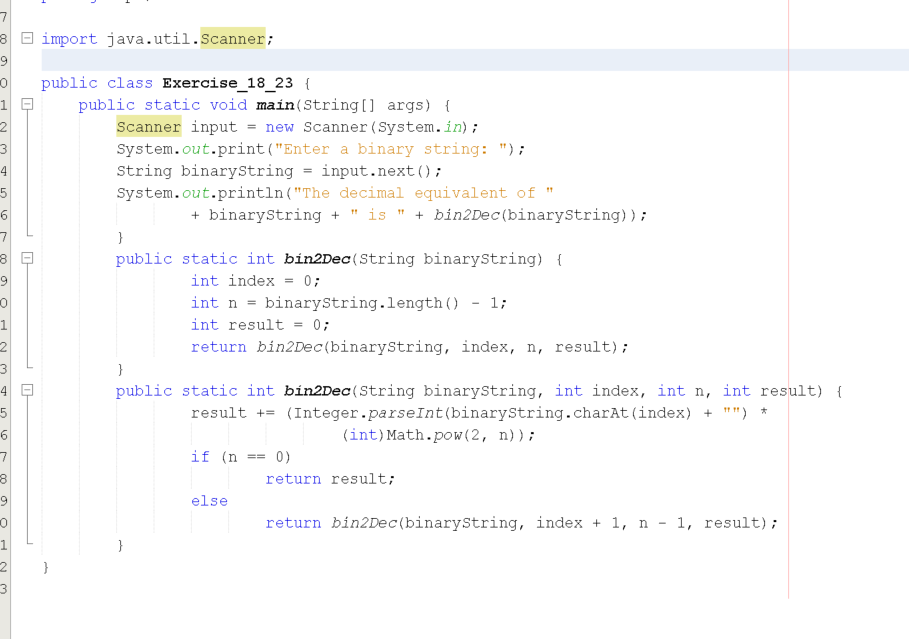 Solved import java.util.Scanner; public class Exercise_18_21 | Chegg.com