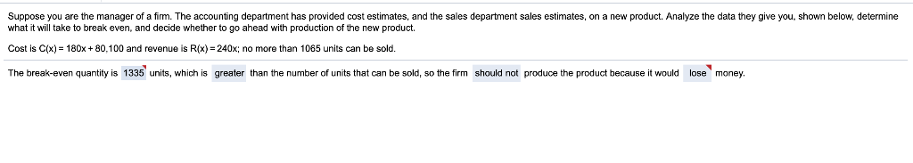 Solved Suppose you are the manager of a firm. The accounting | Chegg.com