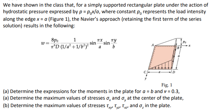 Solved We have shown in the class that, for a simply | Chegg.com