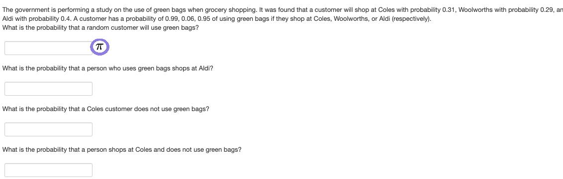 coles green bags