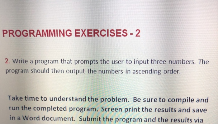 Solved PROGRAMMING EXERCISES-2 2. Write A Program That | Chegg.com