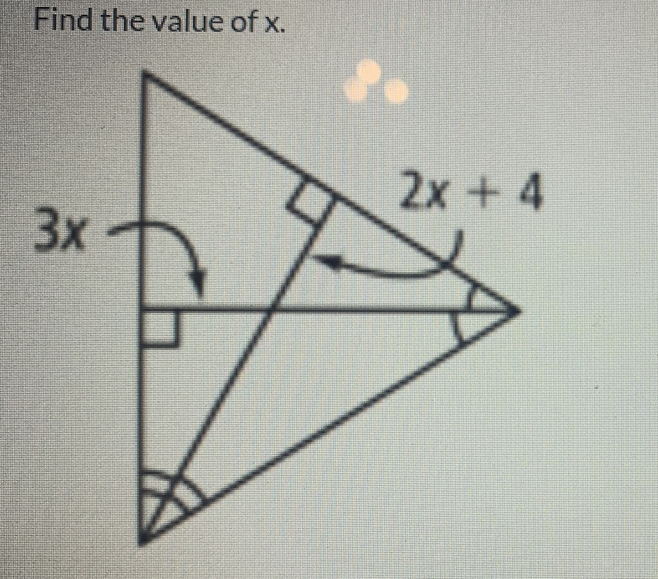 find the value of 3x-2 when x=4