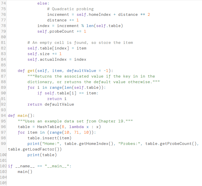 Solved The programming language is in Python. I have already | Chegg.com