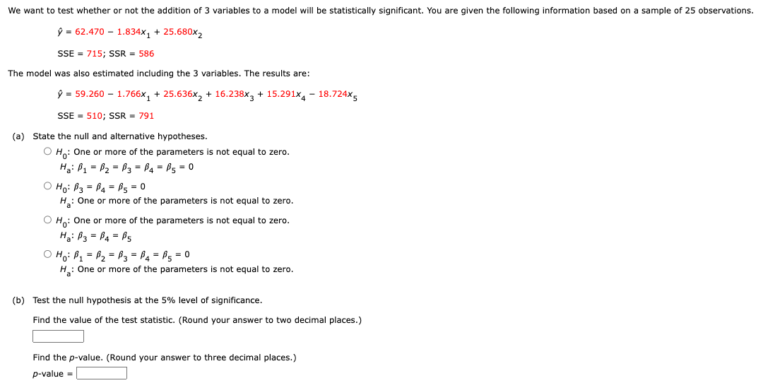 Solved We want to test whether or not the addition of 3 | Chegg.com