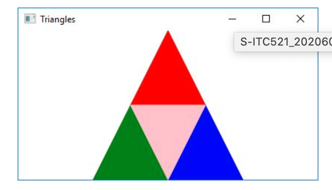 Solved Write a java GUI program that displays four | Chegg.com