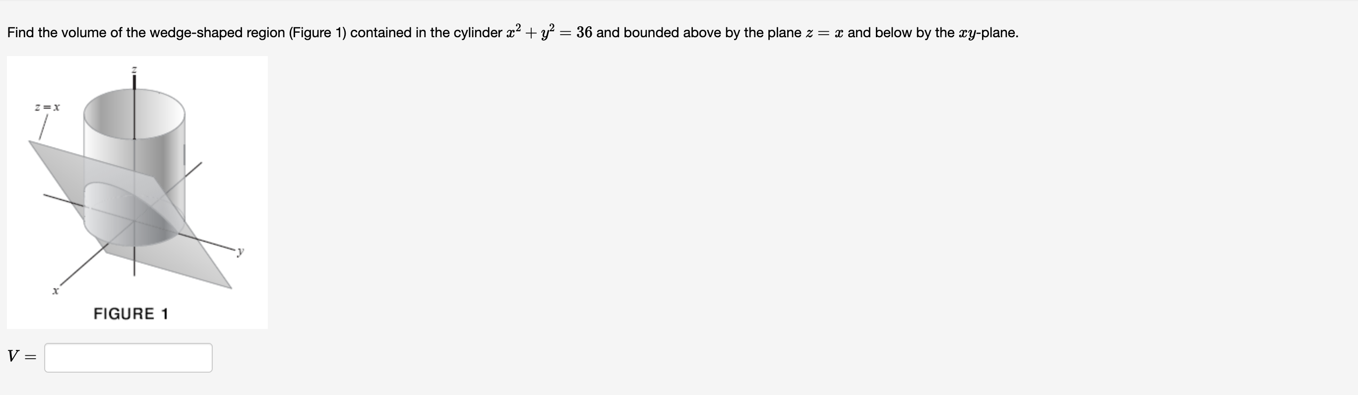 solved-x2-y2-36-and-bounded-above-by-the-plane-z-x-chegg