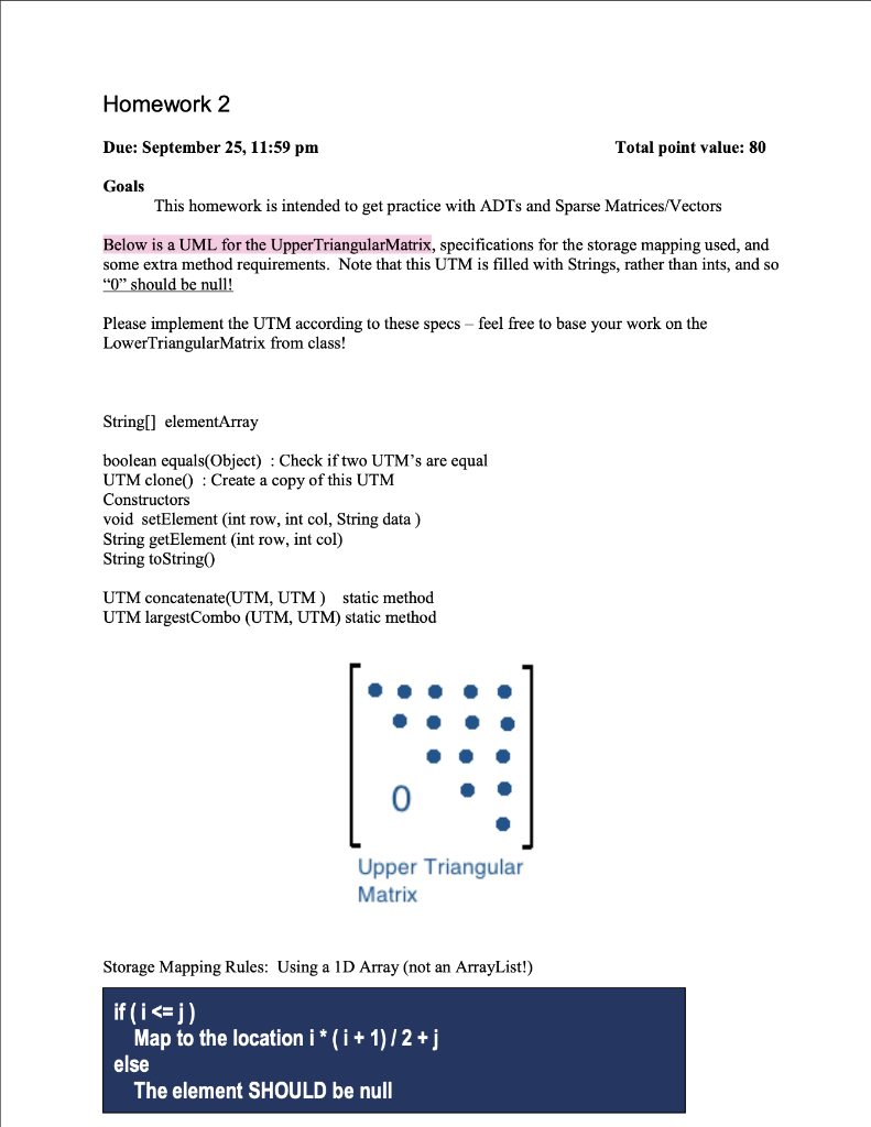 String[] elementArray boolean equals(Object) : Check | Chegg.com