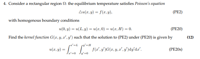 Solved 4. Consider a rectangular region 2: the equilibrium | Chegg.com