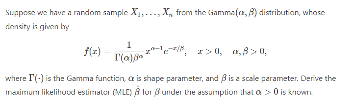 Solved Suppose we have a random sample X1,…,Xn from the | Chegg.com