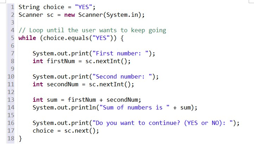 Solved In this lesson, you learned while loops, designing | Chegg.com