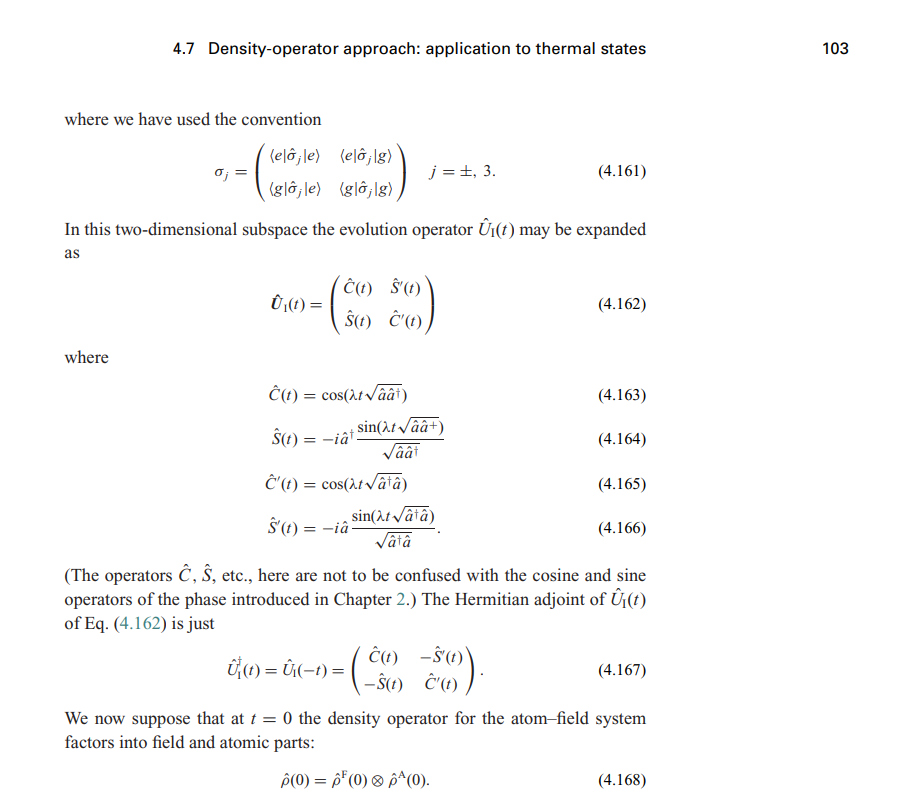 Solved This is from Introductory Quantum Optics by Gerry and | Chegg.com