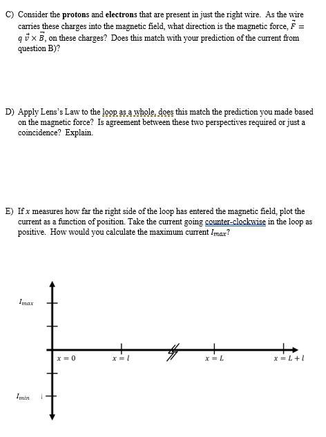 Solved Faraday S Law E E Dl 18 Ca 1 A Square Loop Chegg Com