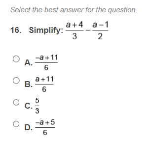 Solved Select the best answer for the question. 16. | Chegg.com