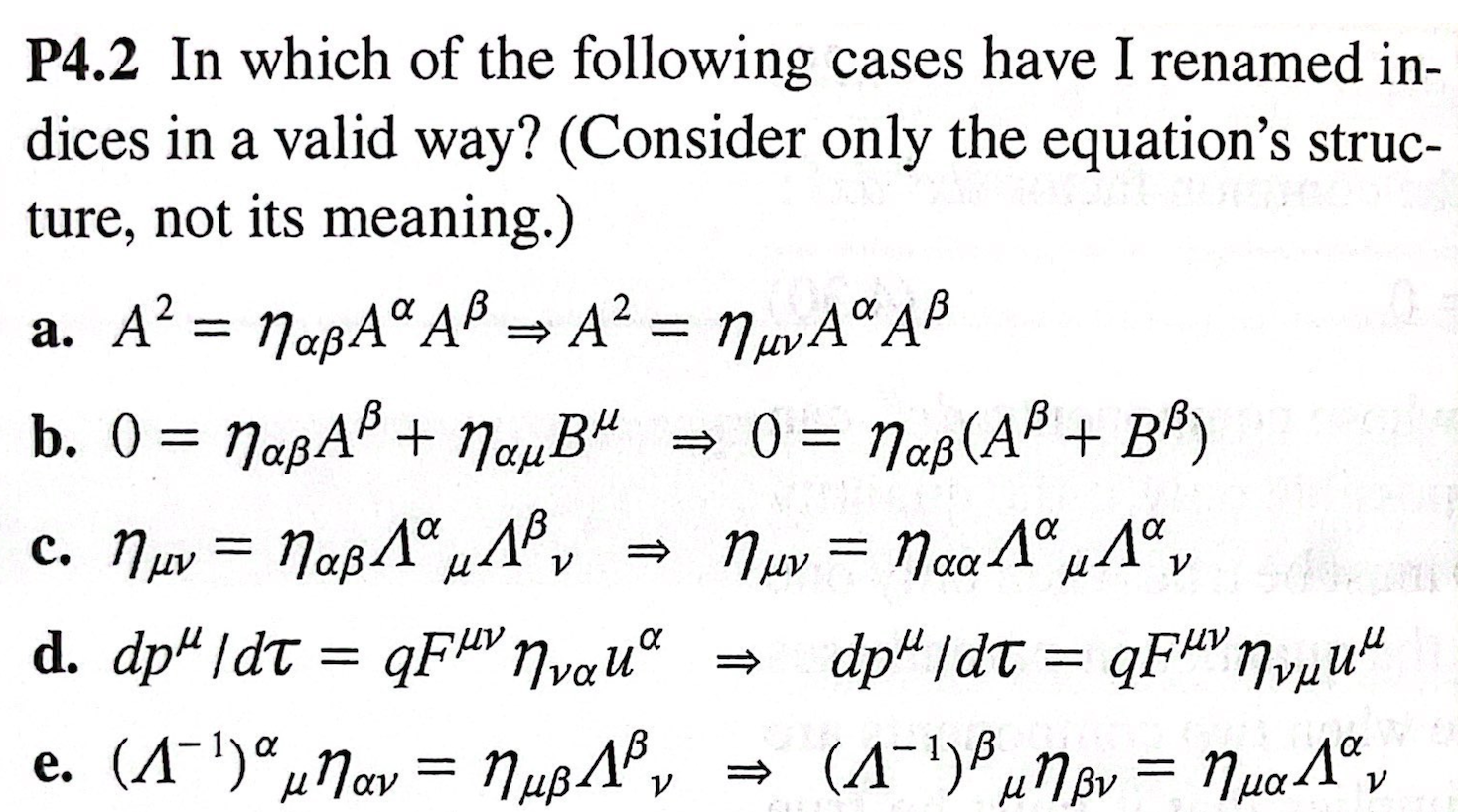 Solved a 2 P4.2 In which of the following cases have I | Chegg.com