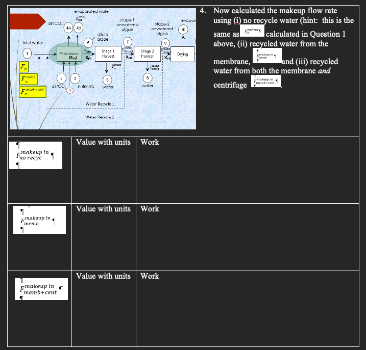 Solved Using the formulas and calculations derived in the | Chegg.com