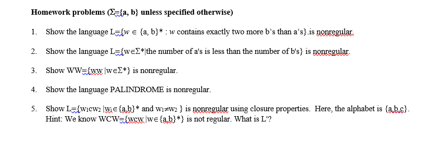 Solved Homework Problems Eae A B Unless Specified Otherw Chegg Com