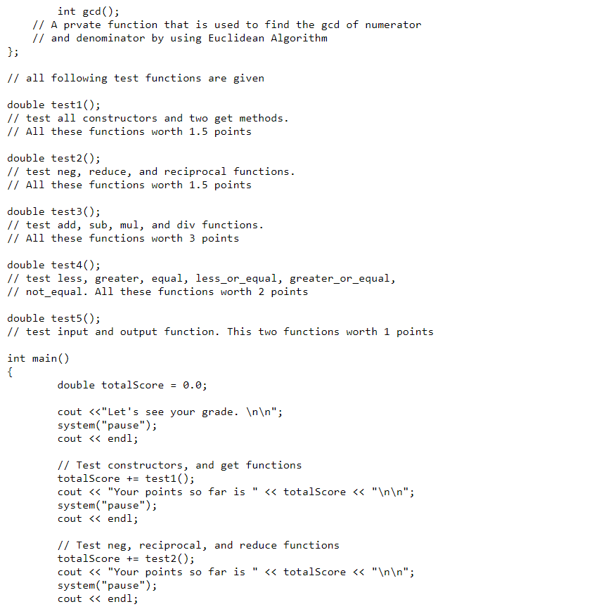 Solved Complete the sample program below.Please notice that | Chegg.com
