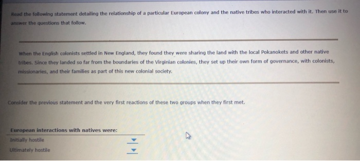 Solved Chapter 2: Europeans Colonize North America, | Chegg.com