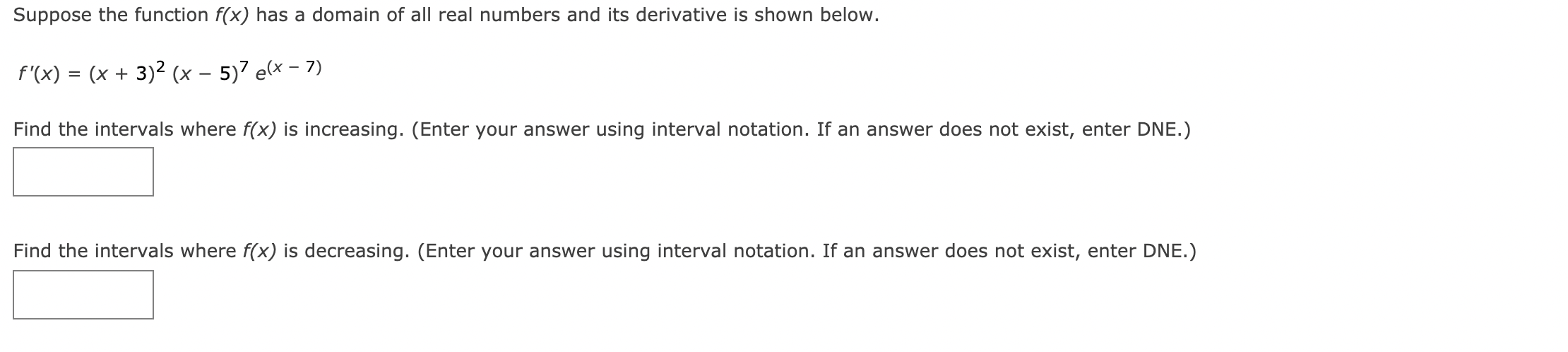 Solved Suppose the function f(x) has a domain of all real | Chegg.com