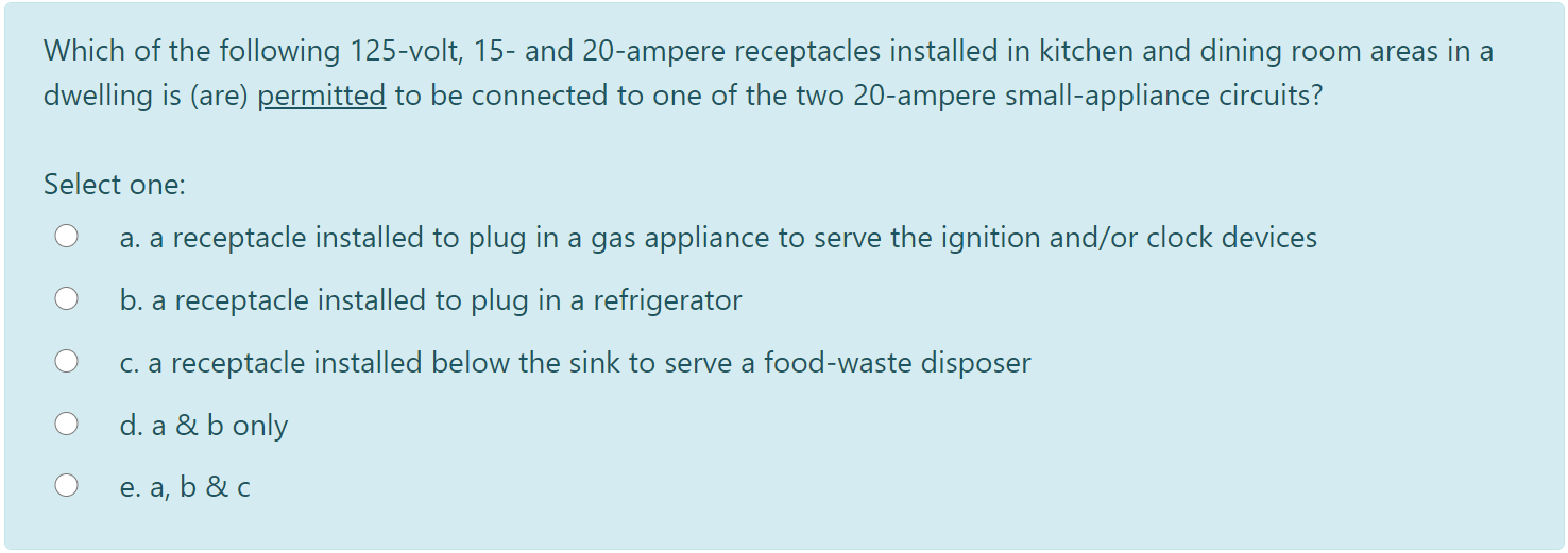 Solved Several duplex receptacles connected to a 20ampere,