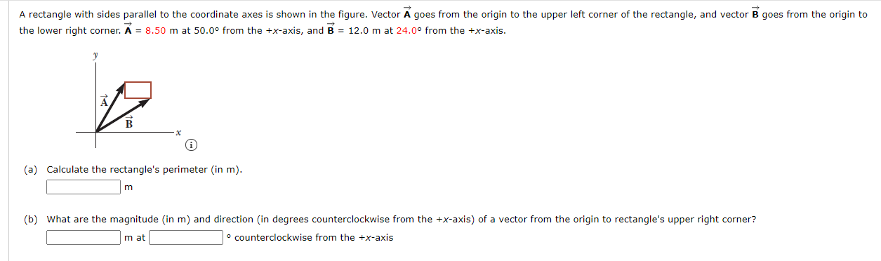 Solved A rectangle with sides parallel to the coordinate | Chegg.com