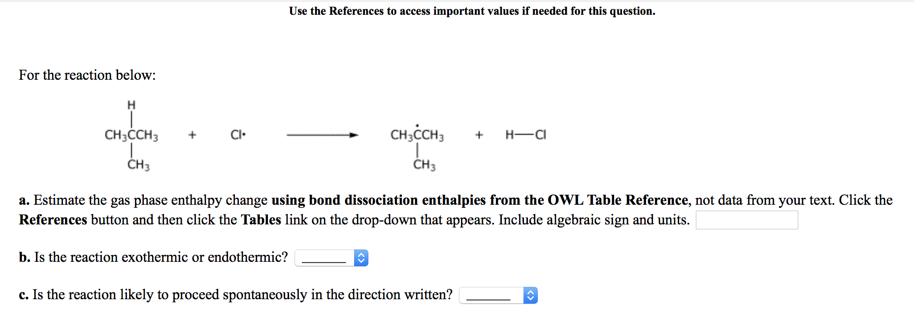 Solved Use the References to access important values if | Chegg.com